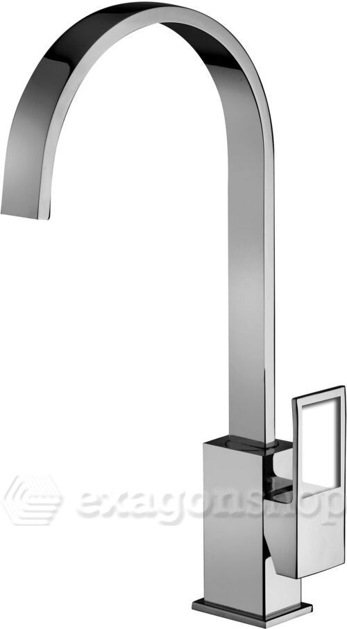 Paffoni Effe Miscelatore lavello cucina Cromo Ef880, dettaglio della doccetta estraibile