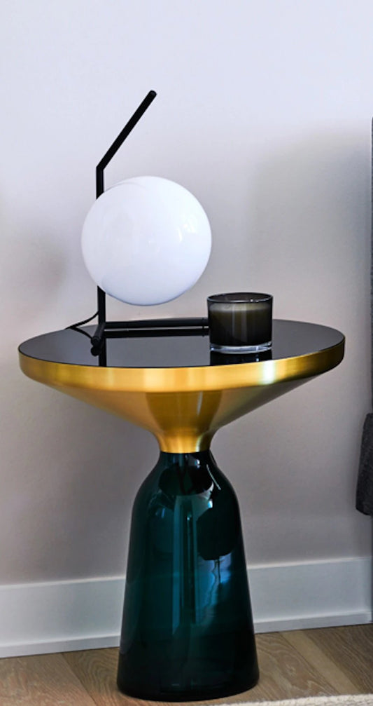 Flos IC Lights Table 1 Low Lampada da tavolo ottone nero