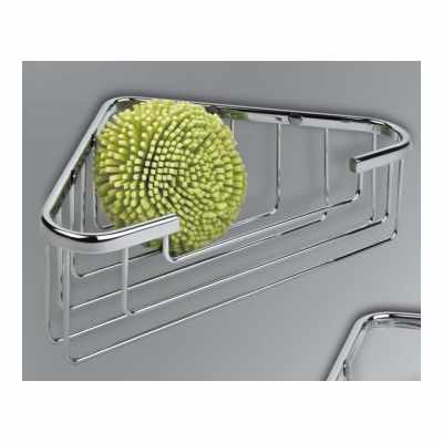 Colombo Basic B2733 portaoggetti vasca doccia angolare 24 H.8 cm cromo