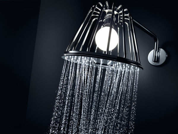 Hansgrohe Nendo 26031000 Soffione doccia con illuminazione a parete Cromo