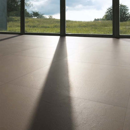 Pavimento Rivestimento 90x90 effetto cemento rettificato in Gres Porcellanato Tortora Materica Lack EGGMAL3 Cotto deste