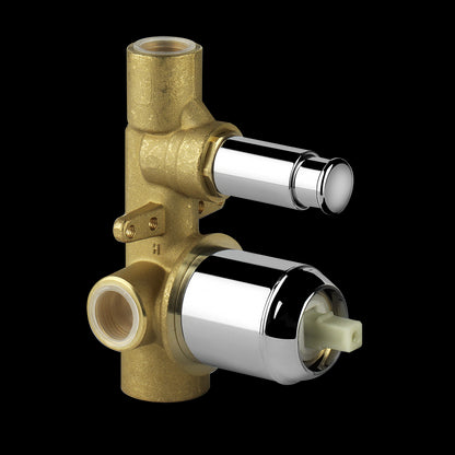 Corpo Incasso Per Miscelatore Doccia 2 vie Cromo Shower 38659 Emporio Gessi