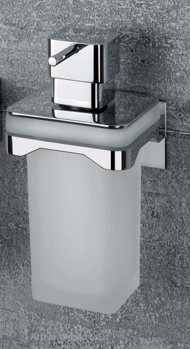 Colombo Forever b9333 dispenser Spandisapone liquido a Muro Cromo Vetro in vetro acidato e naturale montato a parete...