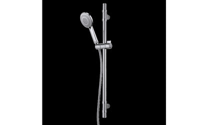 Kit Saliscendi Doccia con asta 80 cm doccetta 3 getti 11 cm e flessibile 150 cm Cromolux Mixa Bossini