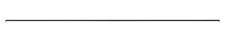 Flos Arrangements Line Lampada a sospensione 170 cm nero, particolare del diffusore luminoso