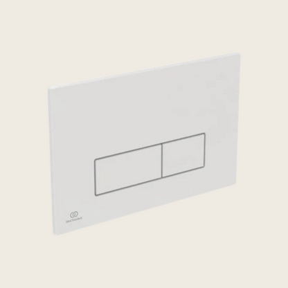Placca comando meccanico per cassette wc Prosys bianco Oleas M2 R0121AC Ideal Standard