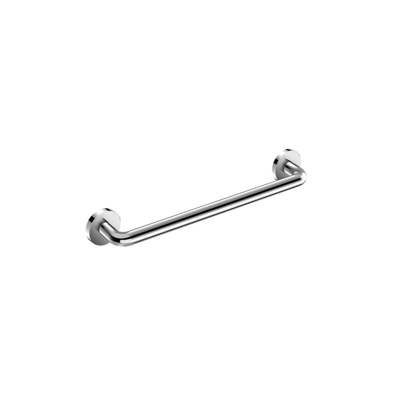 Maniglia di supporto vasca 30 cm Cromo Architect Cosmic, dettaglio ravvicinato del materiale e dell'aggancio - Industrias...