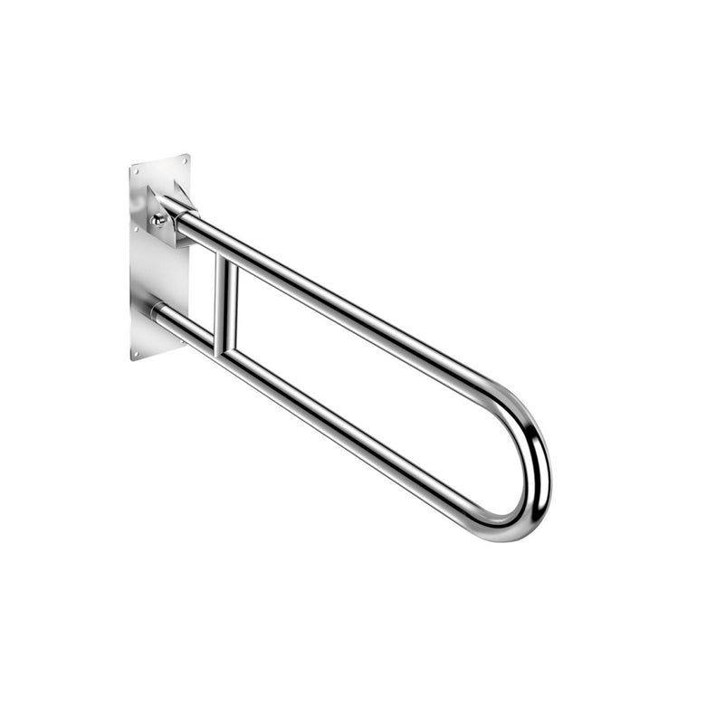 Asta mobile 75 cm Cromo Architect Cosmic, dettaglio ravvicinato del materiale e dell'aggancio - Industrias Cosmic