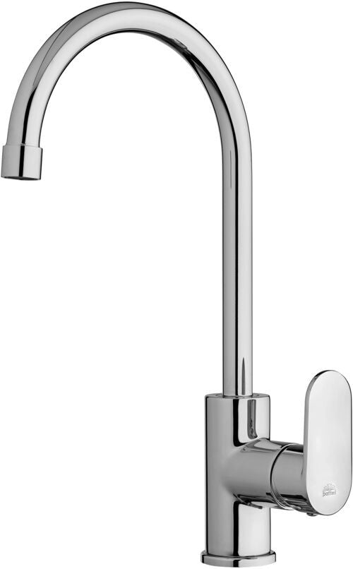 Paffoni Candy CA181 Miscelatore lavello con canna Cromato, dettaglio della doccetta estraibile