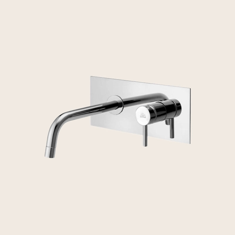 Paffoni Light LIG103 Miscelatore Lavabo a muro ad incasso 2 fori Cromo