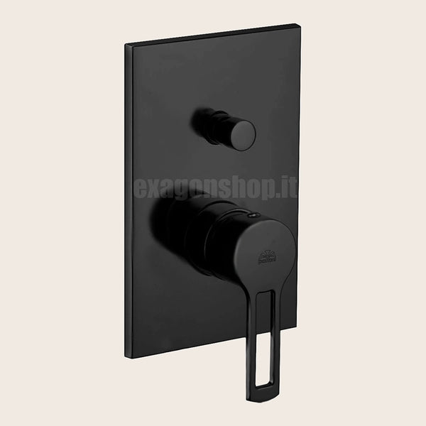 Paffoni Ringo RIN015NOM Miscelatore doccia ad incasso 2 uscite Nero Opaco