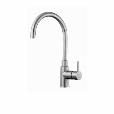 Paffoni Steel2180 Miscelatore Monocomando Lavello cucina in Acciaio cromo