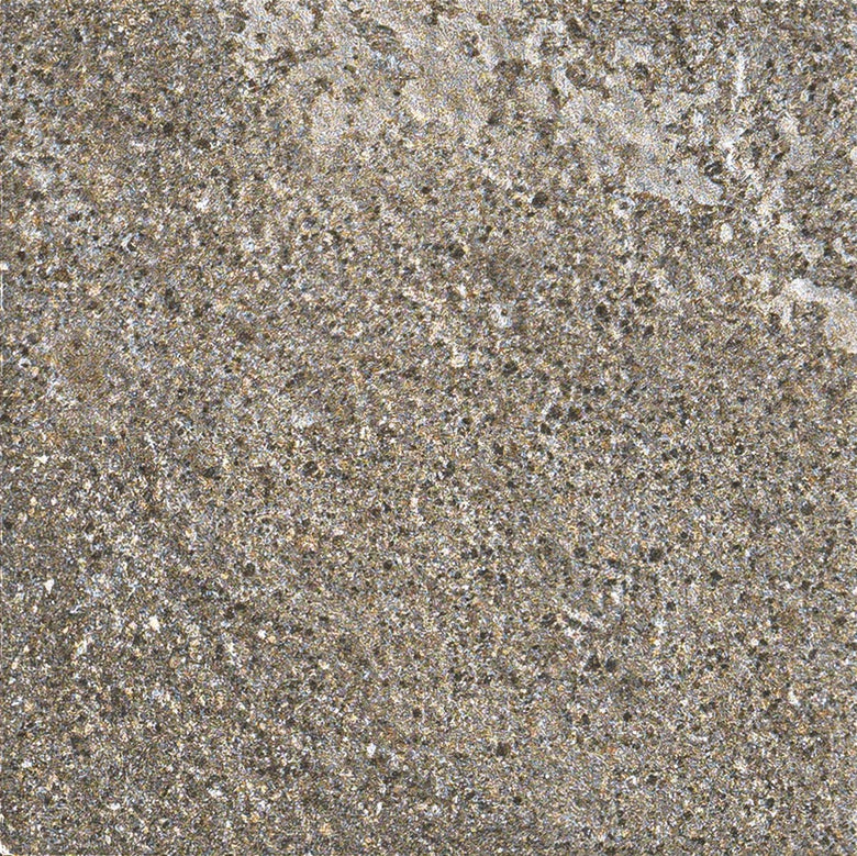 Pavimento Rivestimento 15x15 esterno effetto pietra rust in naturale, superficie e texture ravvicinata del gres