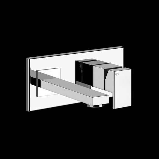 Gessi Rettangolo Parti Esterne Miscelatore lavabo a muro senza scarico senza parte Incasso 44840