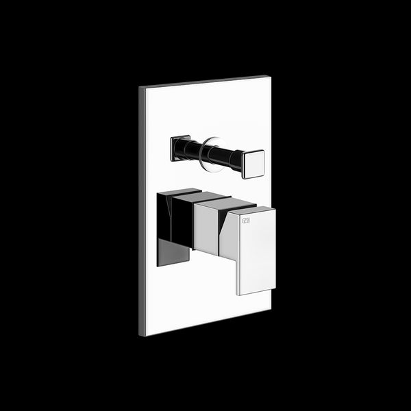 Parti Esterne Per Miscelatore Monocomando senza parte Incasso Cromo Rettangolo 44604 Gessi