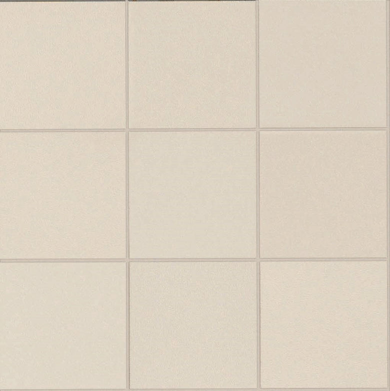 Mutina Mews Piastrella Cm 11x11 In Gres Porcellanato Chalk, superficie e texture ravvicinata del gres - Ceramiche Mutina