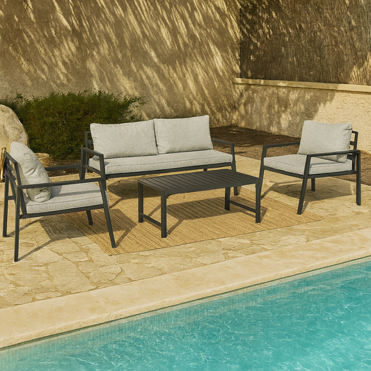 Andrea Bizzotto Lorillard Salotto da Giardino New Antracite 0662632