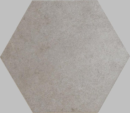 Pavimento rivestimento 21x18,2 esagonale effetto cemento in Gres Porcellanato 9,5 mm Polvere Ceramica Ragno Rewind
