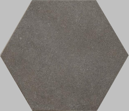 Pavimento rivestimento 21x18,2 esagonale effetto cemento 9,5 mm in gres porcellanato Peltro Ceramiche Ragno Rewind 00R4CP16
