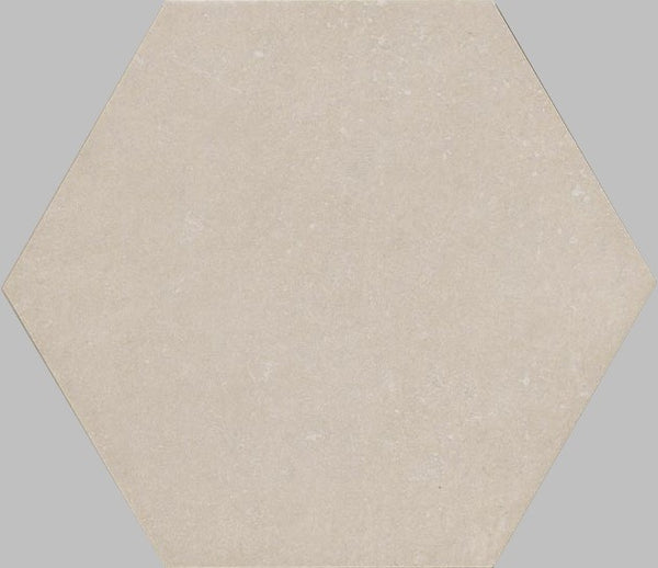 Pavimento rivestimento 21x18,2 esagonale effetto cemento 9,5 mm in gres porcellanato corda Ceramiche Ragno Rewind 00R4CS16