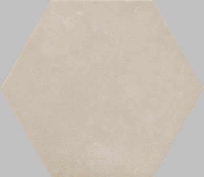 Pavimento rivestimento 21x18,2 esagonale effetto cemento 9,5 mm in gres porcellanato corda Ceramiche Ragno Rewind 00R4CS16