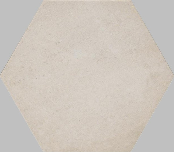 Pavimento rivestimento 21x18,2 esagonale effetto cemento 9,5 mm in gres porcellanato corda Ceramiche Ragno Rewind 00R4CS16
