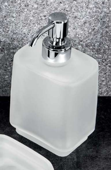 Colombo Time w4281 Dispenser spandisapone liquido da 00 Bianco in vetro acidato e naturale montato a parete, vista del...