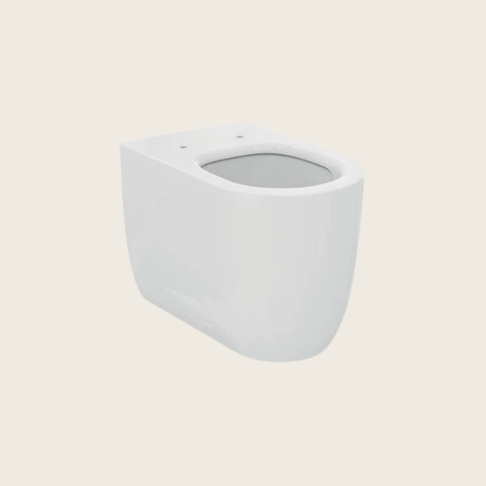 Ideal standard blend curve t375101 vaso a terra universale 00 Bianco in ceramica ambientato su piano bagno con accessori