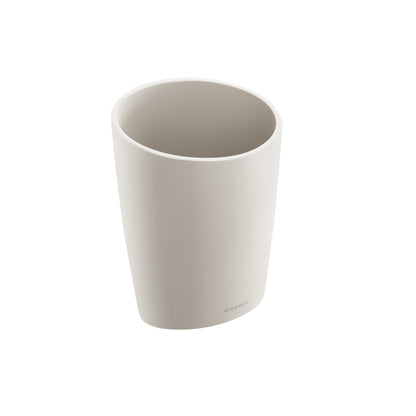 Bicchiere Portaspazzolini da appoggio Pietra Soft Saku 2522752 Cosmic