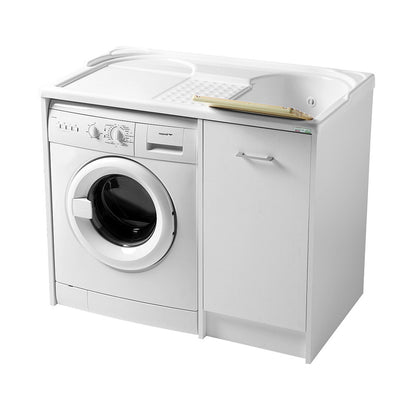 Mobile lavatoio 106x50 con vasca destra e alloggio lavatrice Domestica DL1051B Colavene