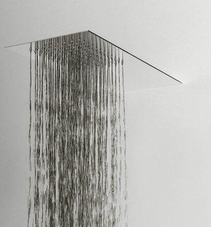 Antonio Lupi Bilastra Lu Soffione 20x50 a Cascata in Acciaio inox Lucido