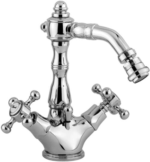 Paffoni Belinda Fblv135 Gruppo Bidet Orientabile con, dettaglio ravvicinato della finitura e del marchio