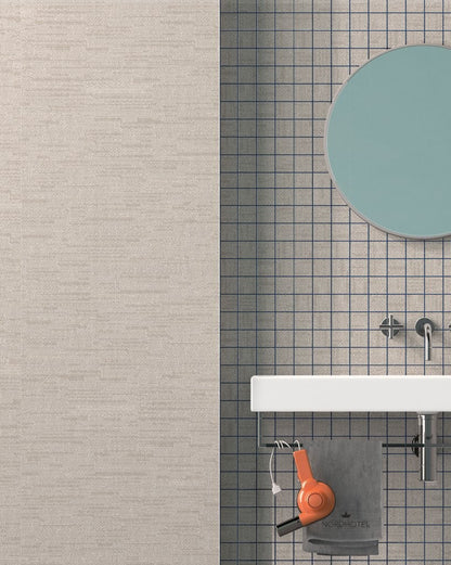 Pavimento rivestimento 90x90 Effetto Tessuto in gres Rettificato Ecru Digitalart CSADIAEC90 Ceramica Sant Agostino