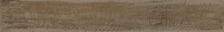 Pavimento Rivestimento 10x70 effetto parquet marrone in gres porcellanato e naturale, superficie e texture ravvicinata...