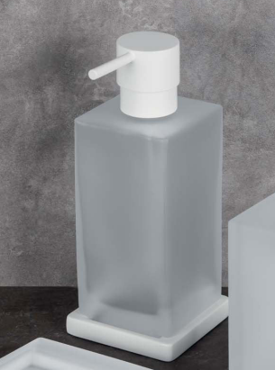 Colombo Look dispenser spandisapone liquido da Appoggio in, dettaglio ravvicinato del materiale e dell'aggancio - Colombo...