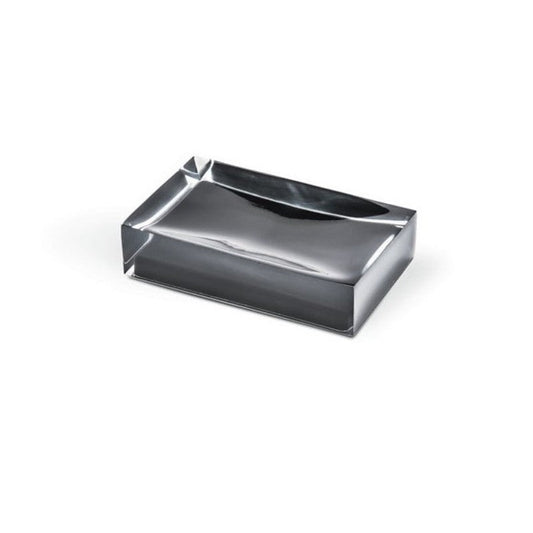 Colombo Cool w4501 Portasapone Da Appoggio In Resina icy montato a parete, vista del design e della finitura - Colombo Design