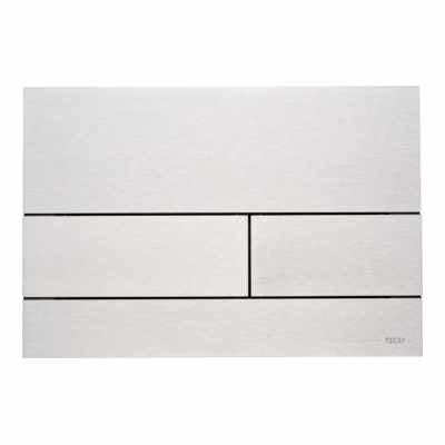 Tecesquare Ii Placca Wc 2pulsanti Acciaio Nero Opaco