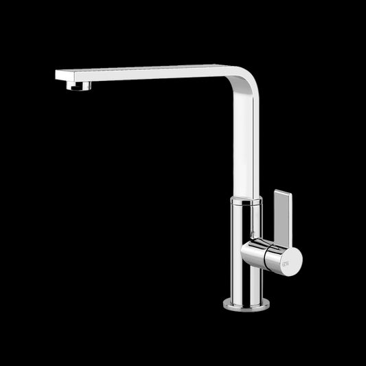 Miscelatore Monocomando Con Canna Girevole Per Lavello Cromo Helium 17015 Gessi