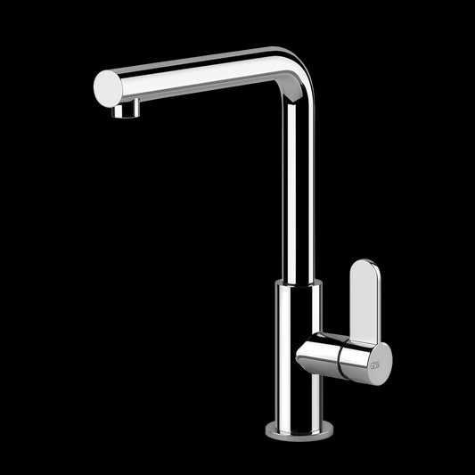 Miscelatore Cucina Monocomando Con Canna Girevole Per Lavello Cromo Helium 50105 Gessi