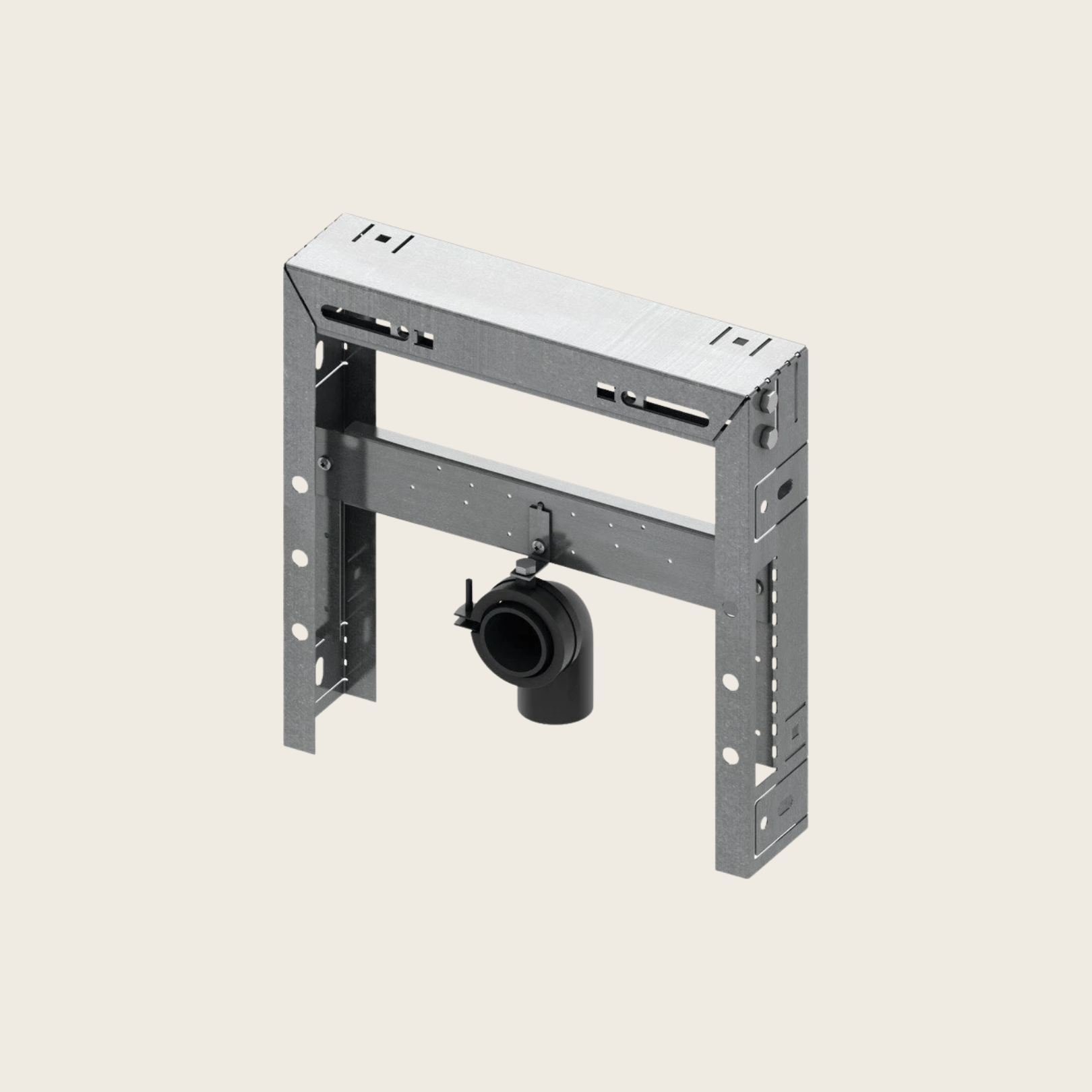 Tece TECEbox modulo lavabo profonditÃ di montaggio 8 cm in ambientato su piano bagno con accessori - Tece Italia