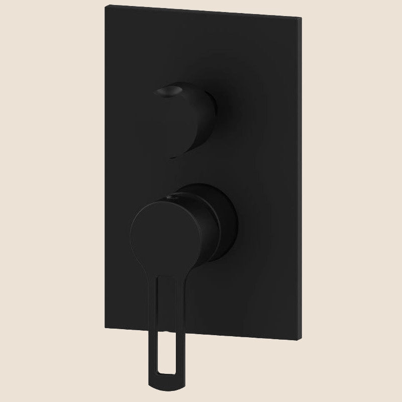 Paffoni Ringo Rin018nom Miscelatore doccia Incasso Nero Opaco