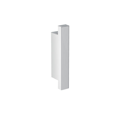 Appendino bagno 11 cm rettangolare a muro Cromo The Grid 2680121 Cosmic