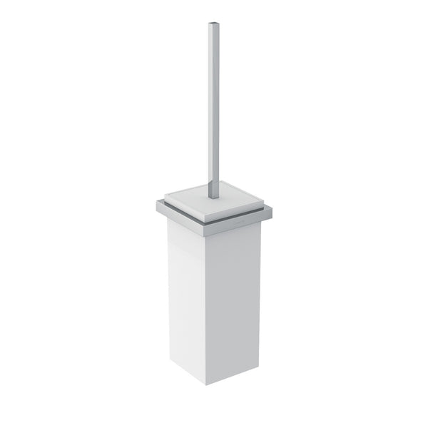 Portascopino wc Cromo Bianco The Grid 2680101 Cosmic