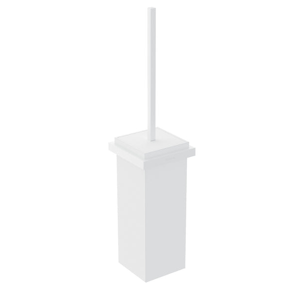 Portascopino wc a pavimento Bianco Satinato The Grid 2686501 Cosmic