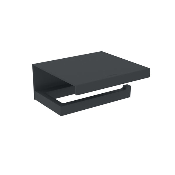 Portarotolo Con Coperchio Nero Satinato The Grid 2683659 Cosmic