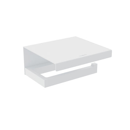 Portarotolo Con Coperchio a parete Bianco Satinato The Grid 2686559 Cosmic