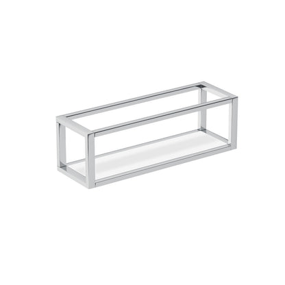 Portasciugamani con mensola 35 cm cromo The Grid 2680163 Cosmic