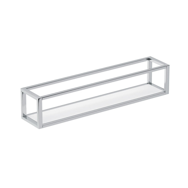 Portasciugamani con mensola 55 cm cromo The Grid 2680165 Cosmic