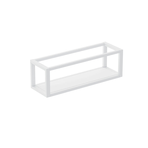 Portasciugamani con mensola 35 cm bianco Satinato Cosmic The Grid 2686563