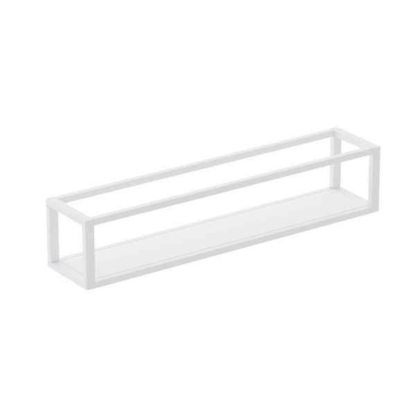 Portasciugamani con mensola 55 cm bianco Satinato The Grid 2686565 Cosmic